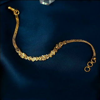 Fancy golden bracelet