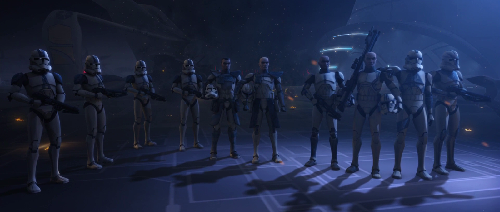 clone trooper platoon