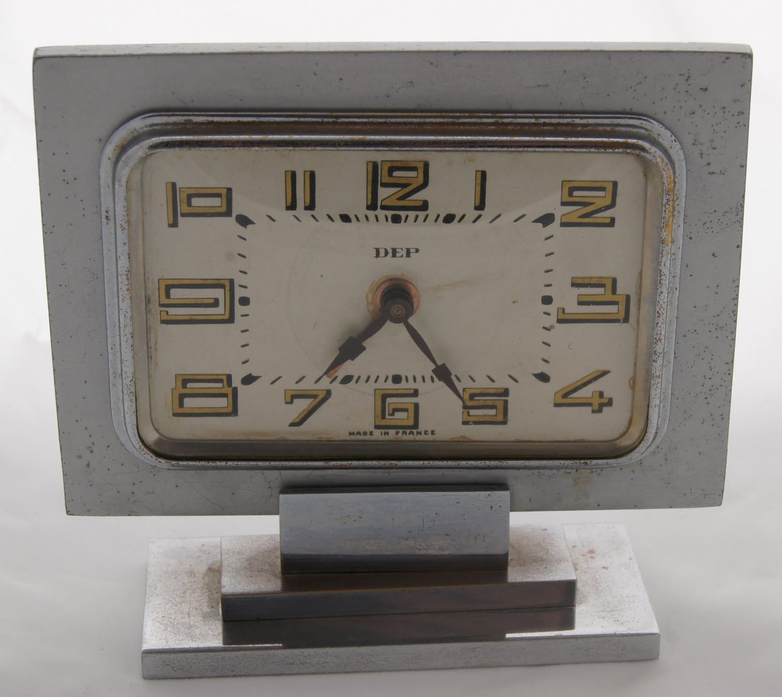 ART DECO clocks DEP clocks 1930's