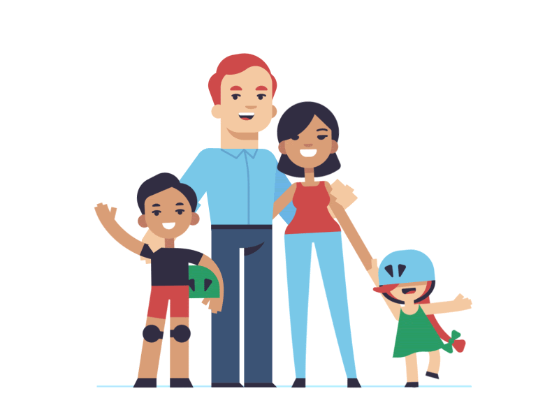 Blue School UNIT 1 FAMILY Types Of Families