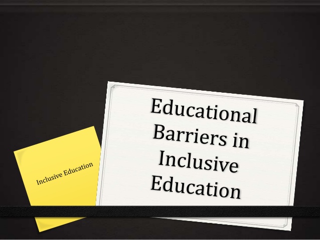 Barriers Associated with Inclusion in Education Expense