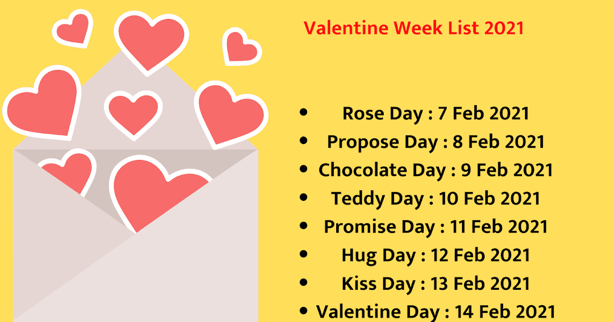 days of february 2021