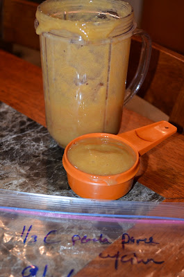 Pureed Peaches with Cinnamon Photo by Trisha Field