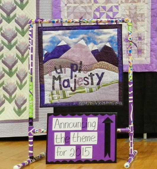 Gluten Free Quilter Make a PVC Quilt Rack