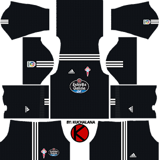 Celta Vigo Kits 2017/18 - Dream League Soccer