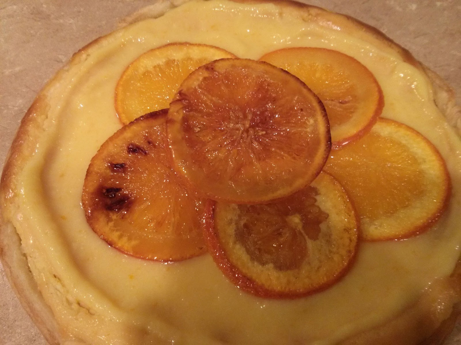 Orange Curd Cheesecake | Eating Here, There, and Everywhere