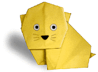 Kitten Origami