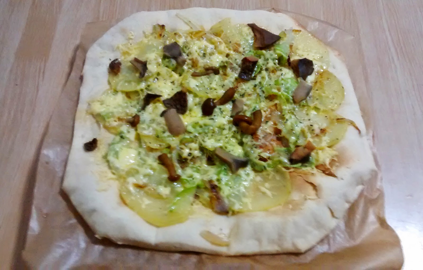 PIZZA ORTOLANA Cocina Dicharachera