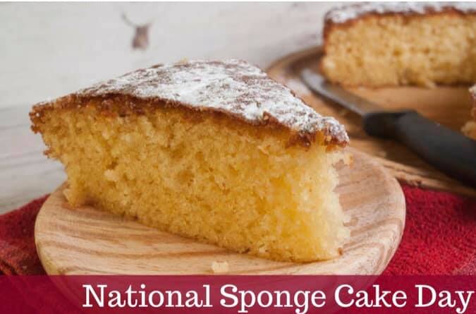 National Sponge Cake Day