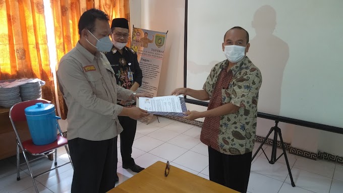 Sertijab di Lingkungan Perkimtan Kabupaten Barito Selatan Juni 2021 