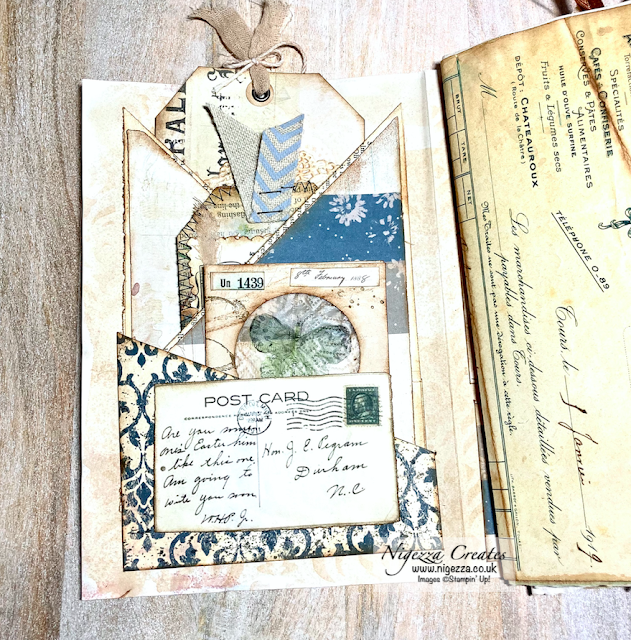 Quick Easy Diagonal Book Page Pockets For Your Junk Journal