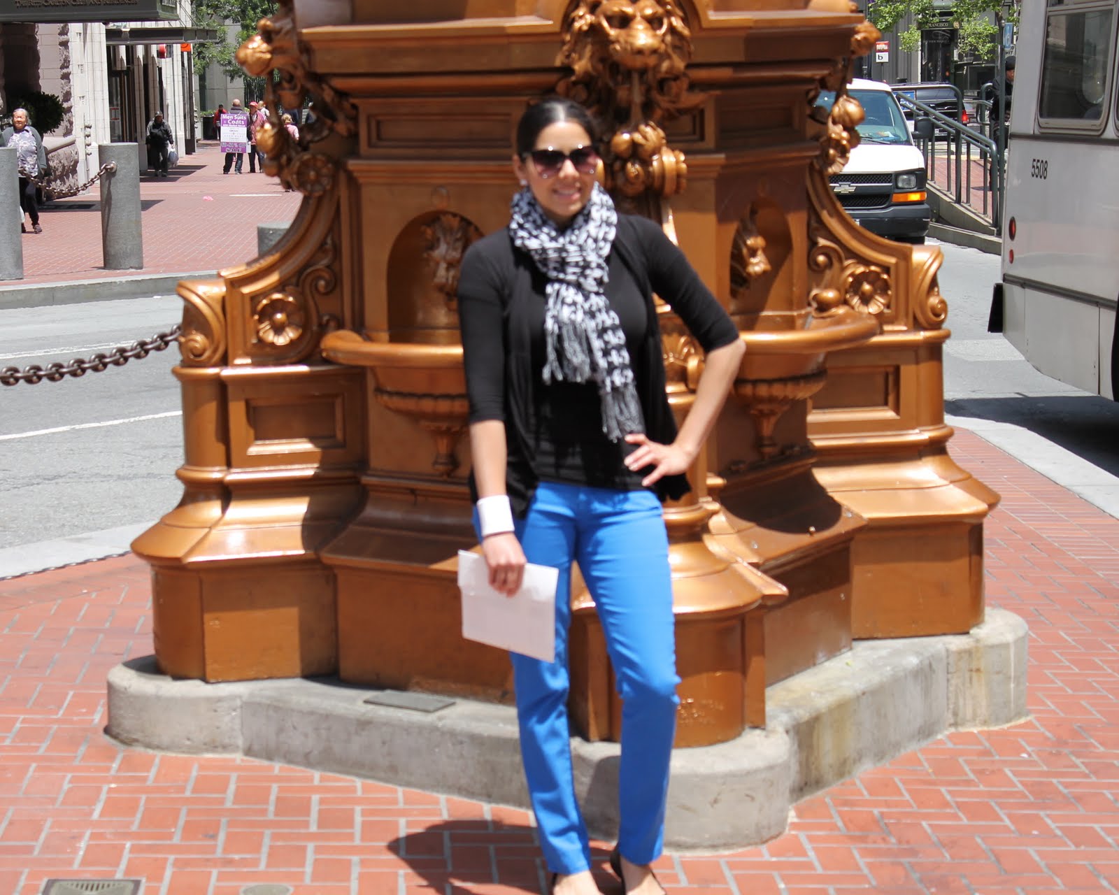 San Francisco Part 3: Blue Colored Jeans in Union Square