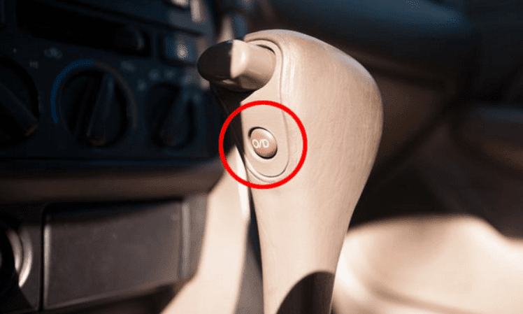What does the OverDrive button do?
