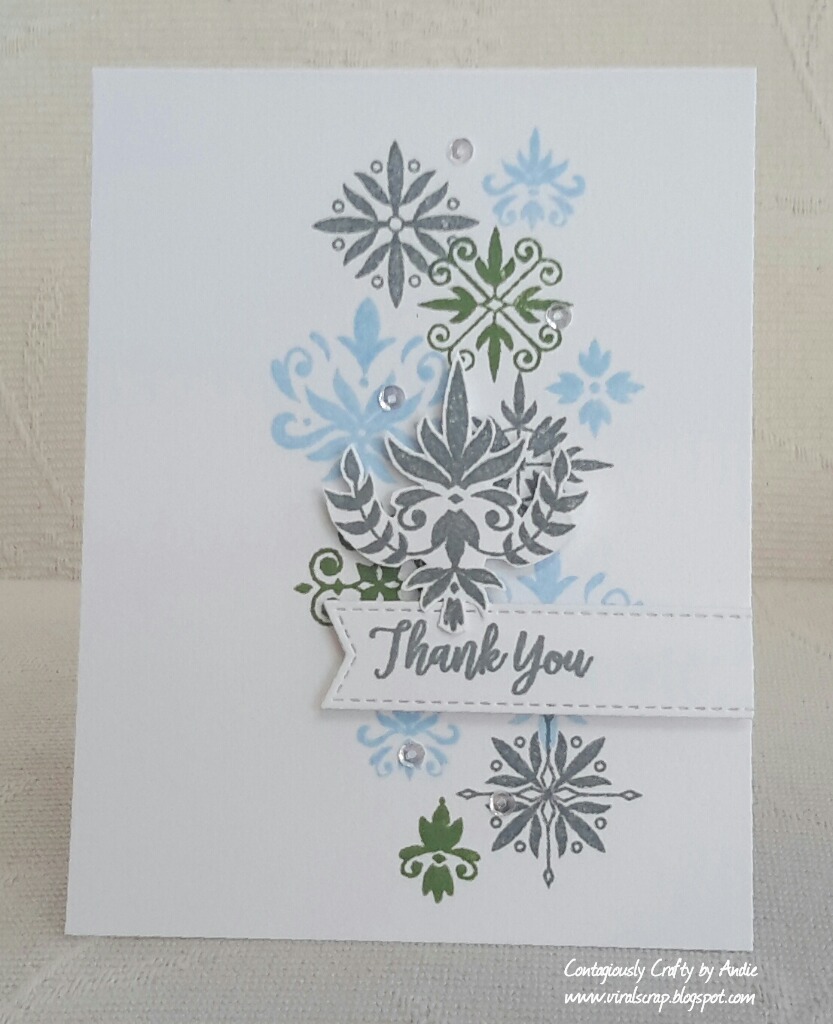 Contagiously Crafty Thank You Cards