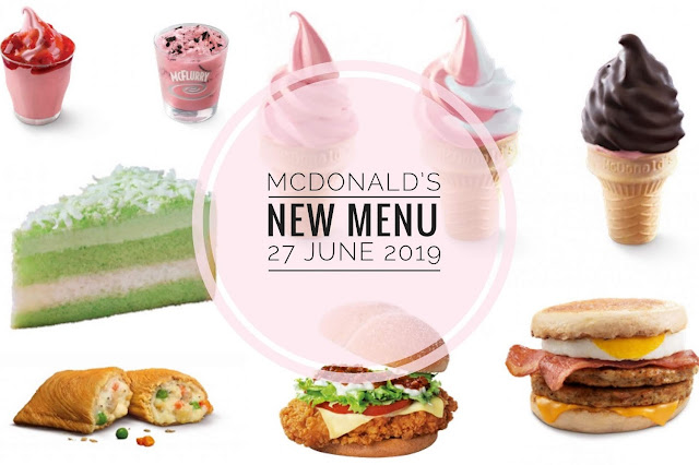 Coming to McDonald's New Bandung Soft Serve , McMuffin Stack, Kueh Salat Cake and more!