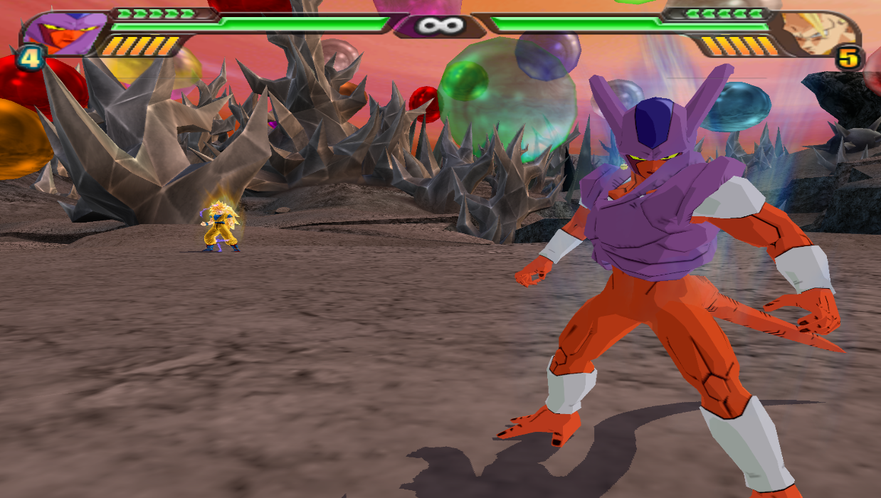Zeker Dragon Ball Z Budokai Tenkaichi 3 Mods Cooler and Janemba Fusion