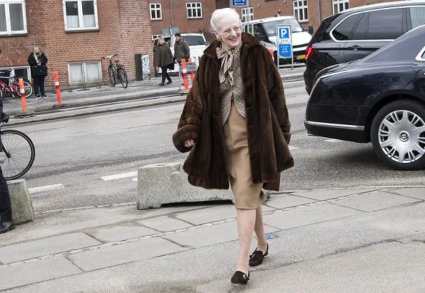 Queen Margrethe attended opening of Queen's Wardrobe special exhibition in the Old Town of Aarhus