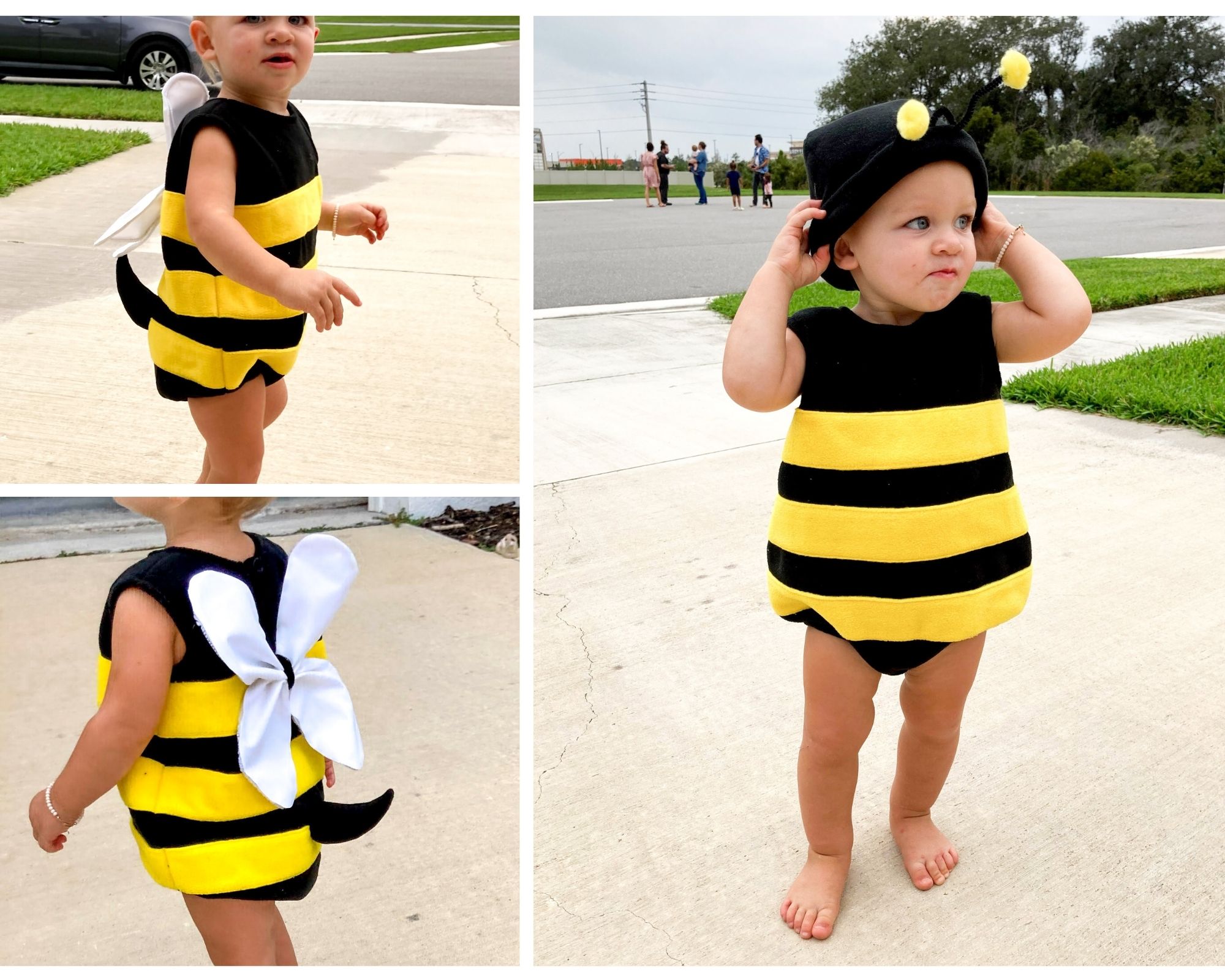 Blue Susan Makes Baby Bumble Bee Costume PDF Sewing Pattern