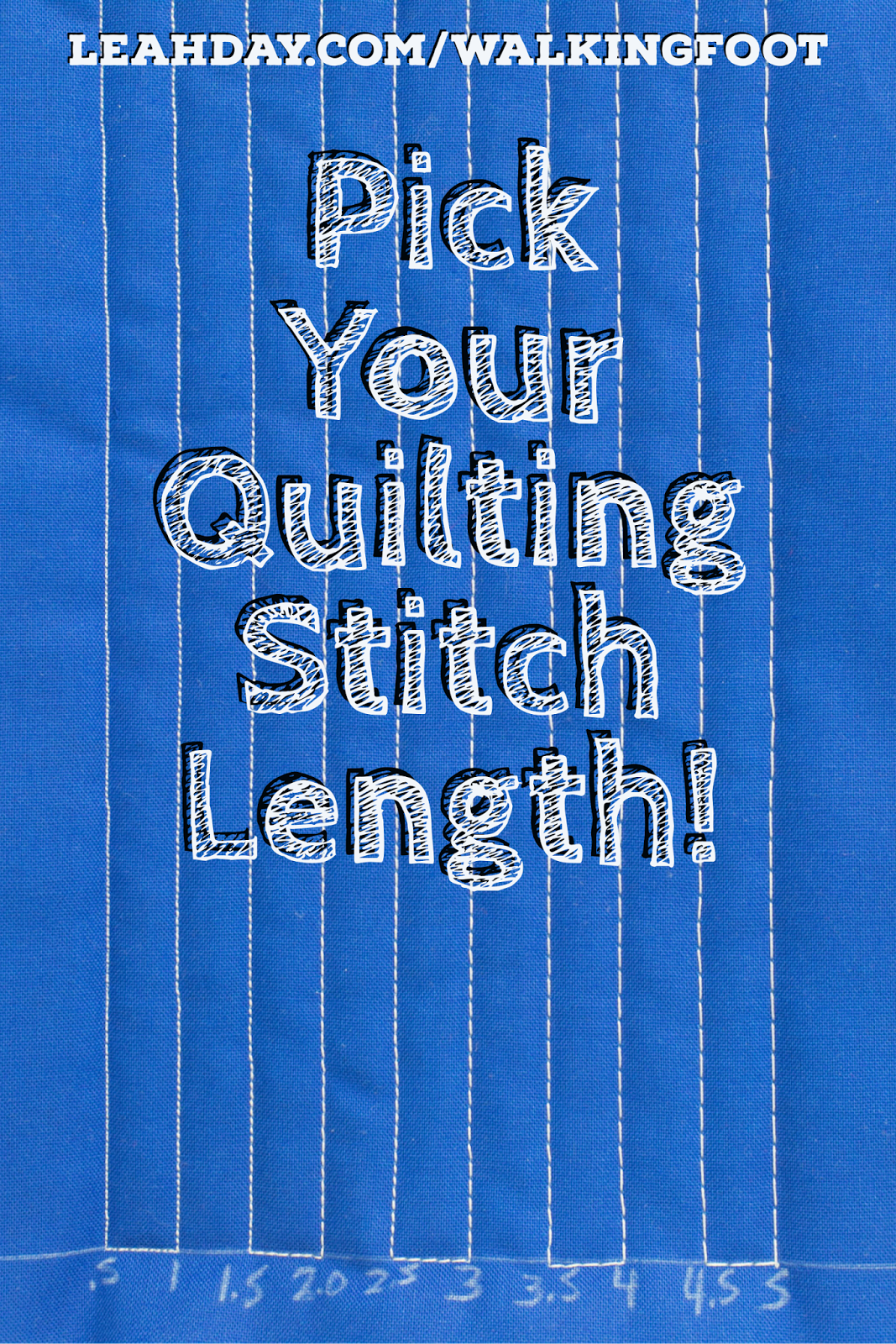 The Free Motion Quilting Project Walking Foot Quilting Basics