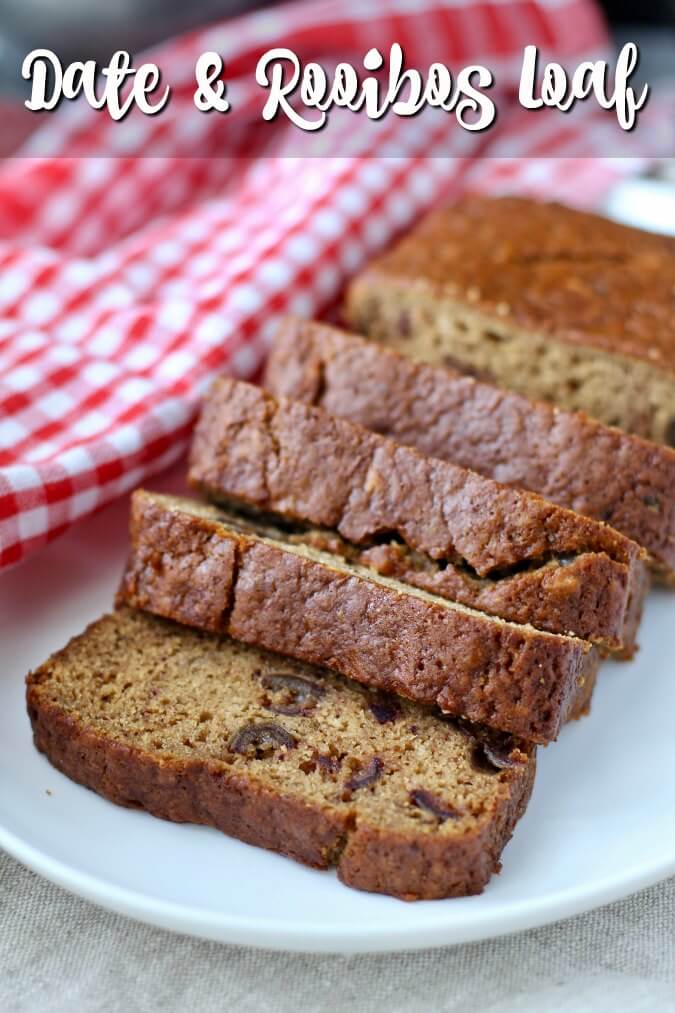 Date and Rooibos Loaf Cake Karen's Kitchen Stories