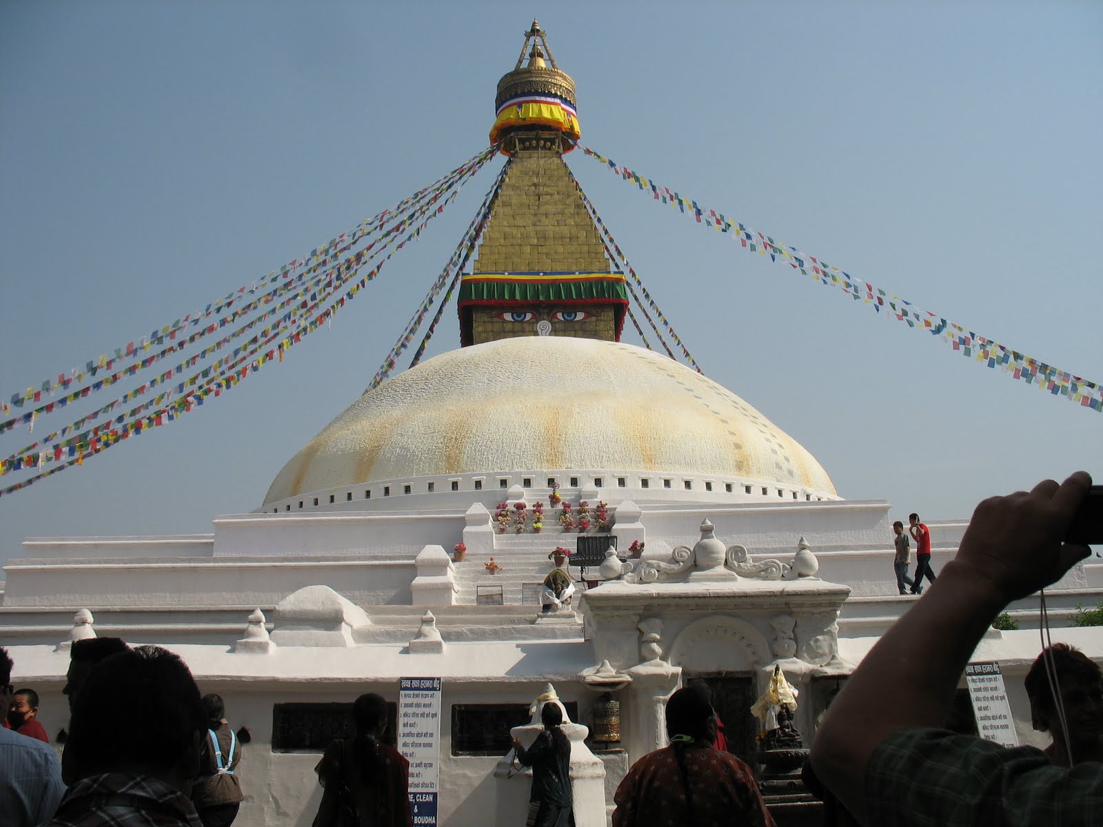 Life Is Beautiful Boudhanath Buddhist Site Kathmandu Nepal