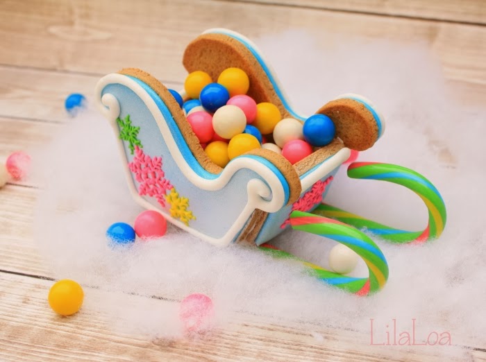 Gingerbread Sleigh Tutorial and Template Gingerbread Sleigh Tutorial and Template