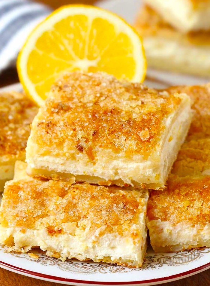 Lemon Cream Cheese Bars Recipe Joki's Kitchen