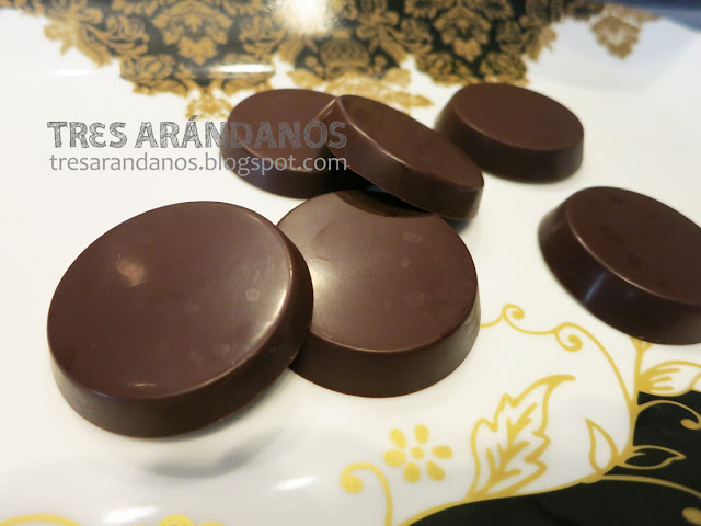 como hacer monedas de chocolate caseras