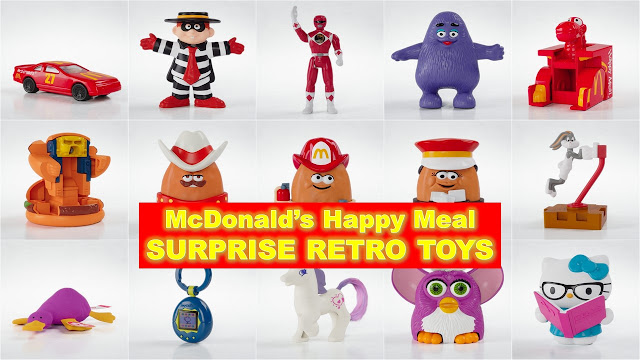 Mcdonald's Surprise Happy Meal : Vintage toys from the past 40 years