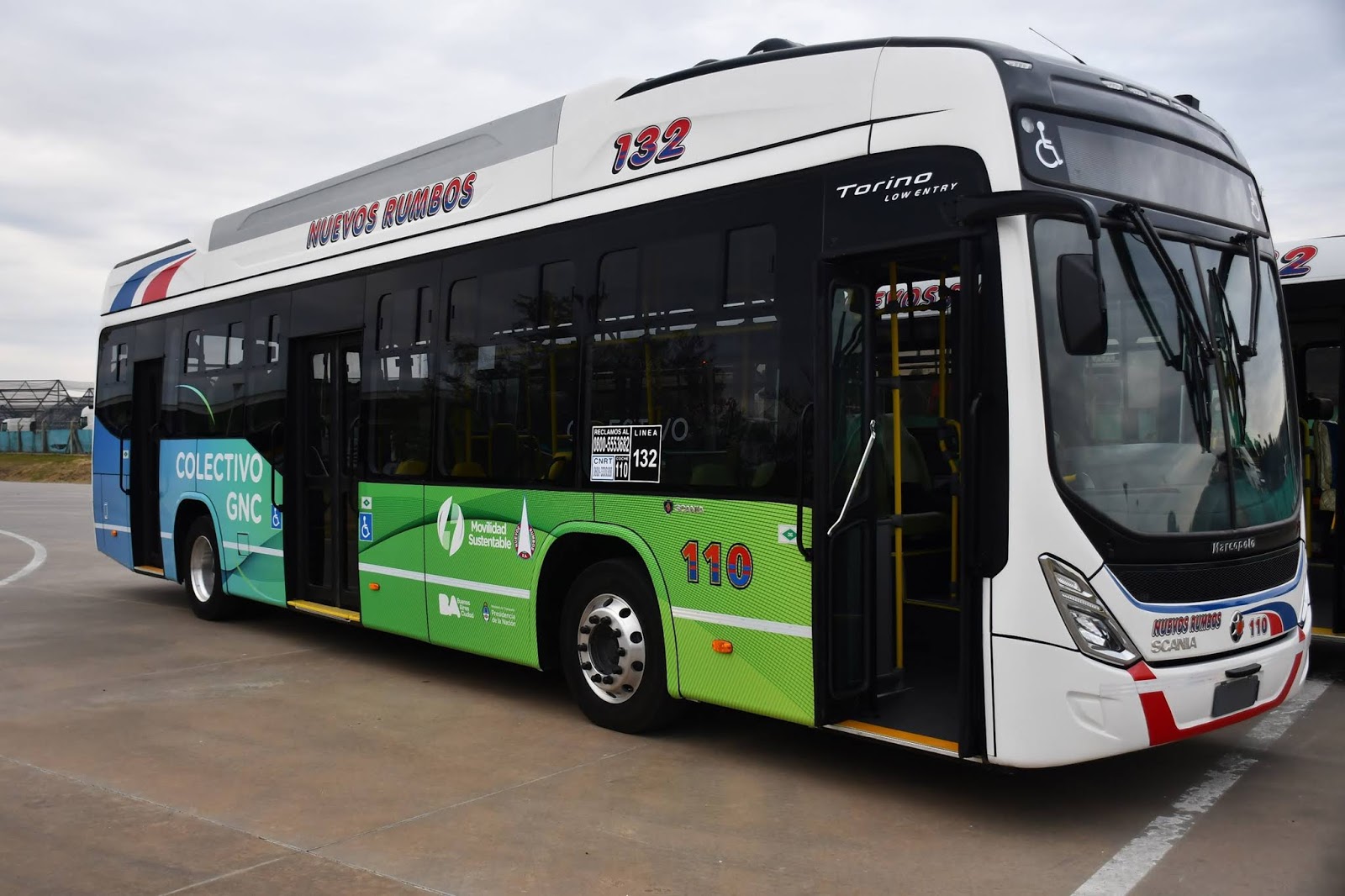 Marcopolo e Scania desenvolvem primeiro ônibus urbano movido a GNV da Argentina 1 Marcopolo GNV Argentina 2