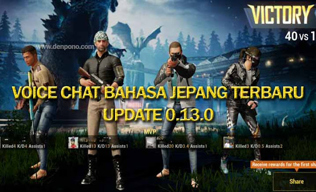 Cara Membuat Voice Chat di PUBG Mobile Bahasa Jepang Terbaru