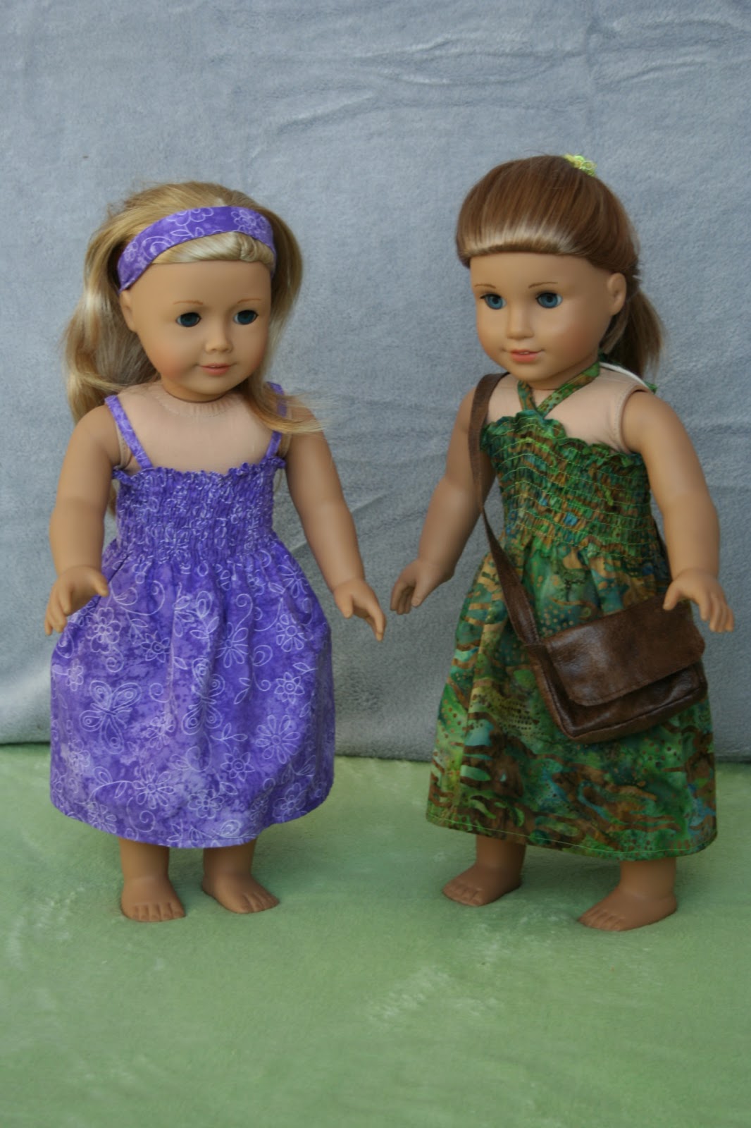 Arts and Crafts for your American Girl Doll Summer dress for American