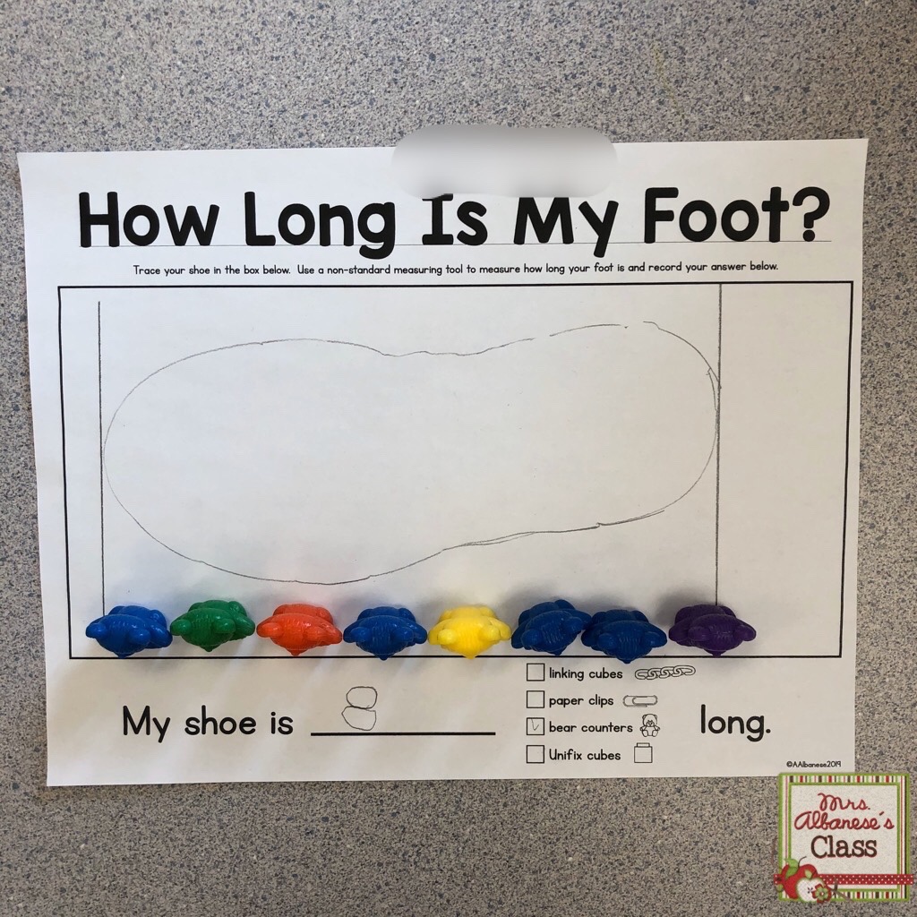 Measurement in Kindergarten - Length and Height | Mrs. Albanese's