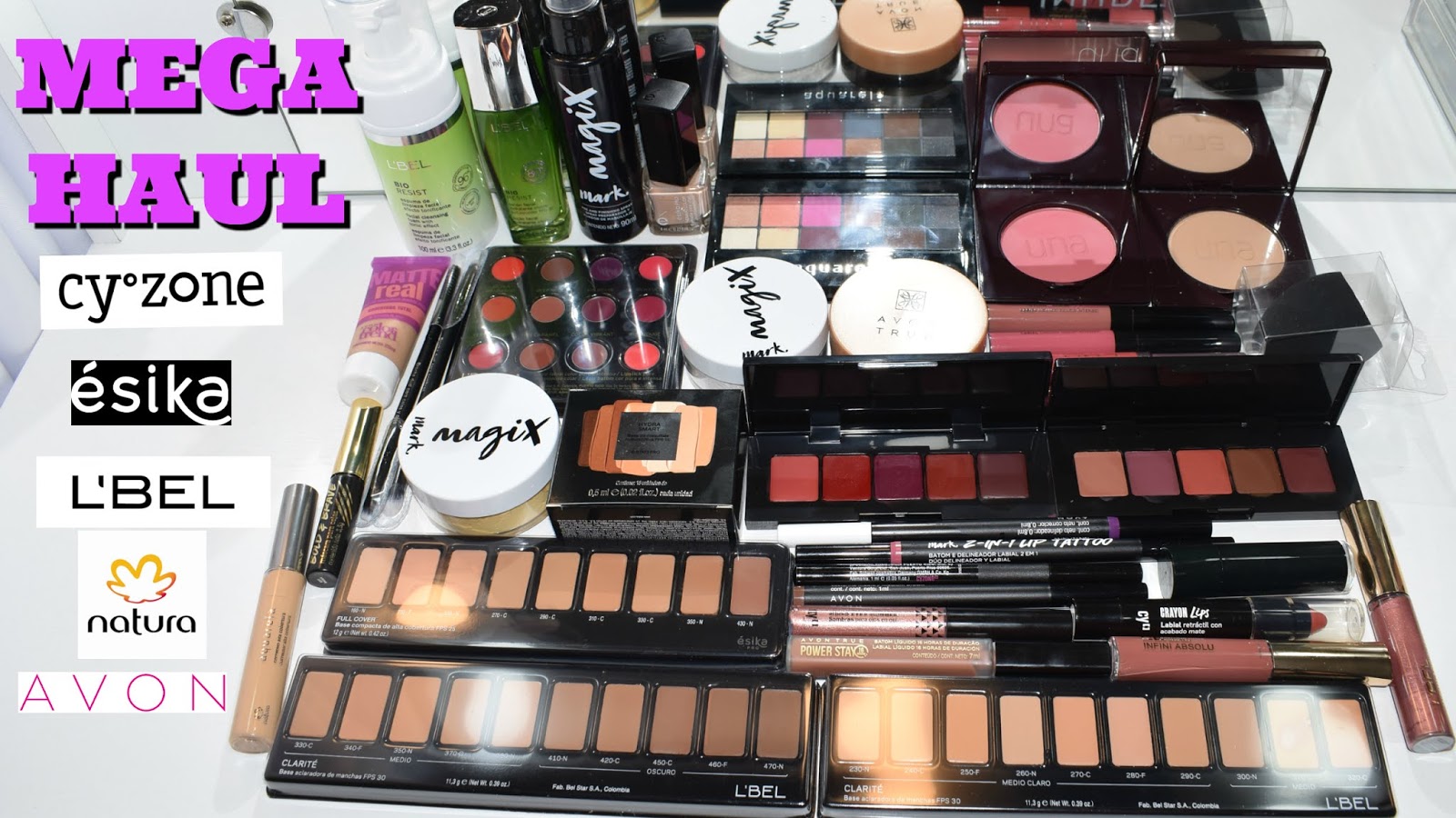 Monique Blogger: Haul de maquillaje Cyzone, Ésika, L´Bel, Natura y Avon