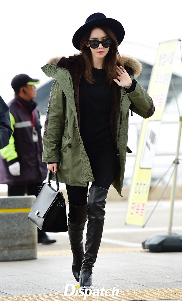 SNSD YoonA is off to Prague for a shoot - Wonderful Generation