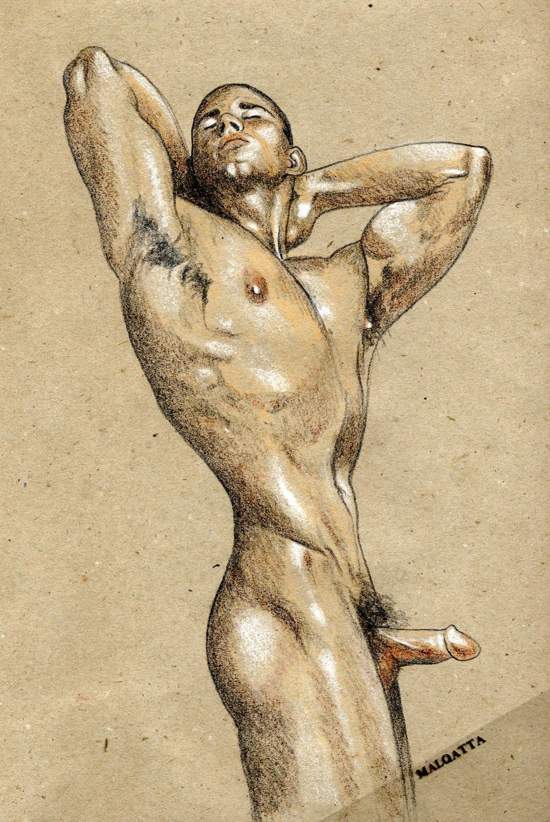 рисовать голыми мужиками фото 16