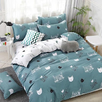 ropa de cama para los amantes de los gatos