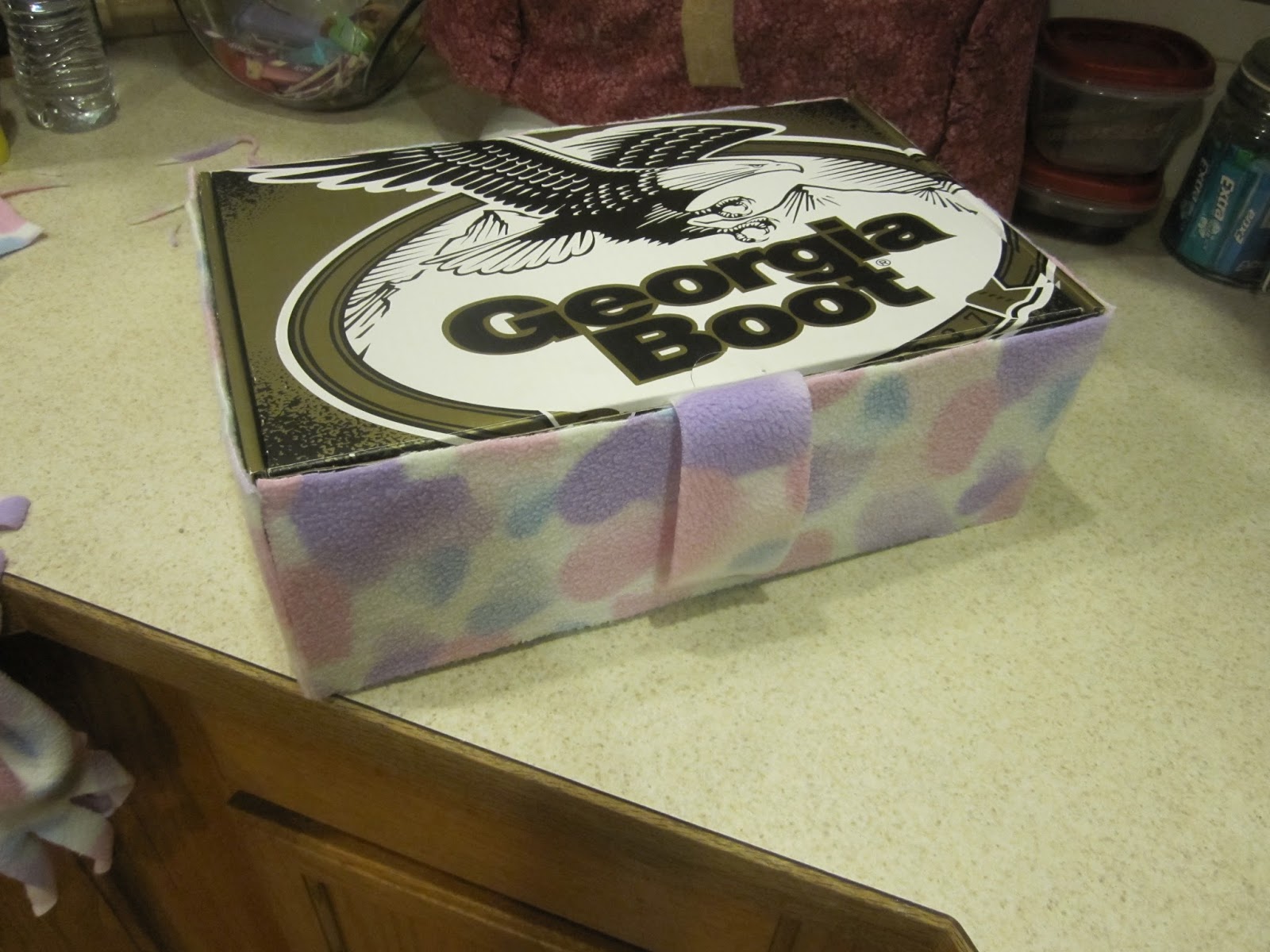 The Colors of my World How to make a Barbie bed out of a cardboard box!