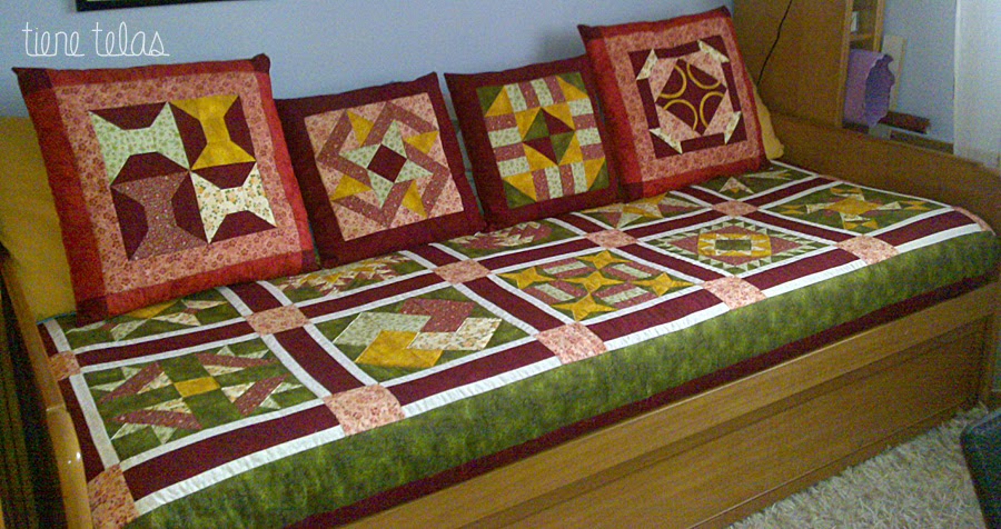 tiene telas: Creando una colcha