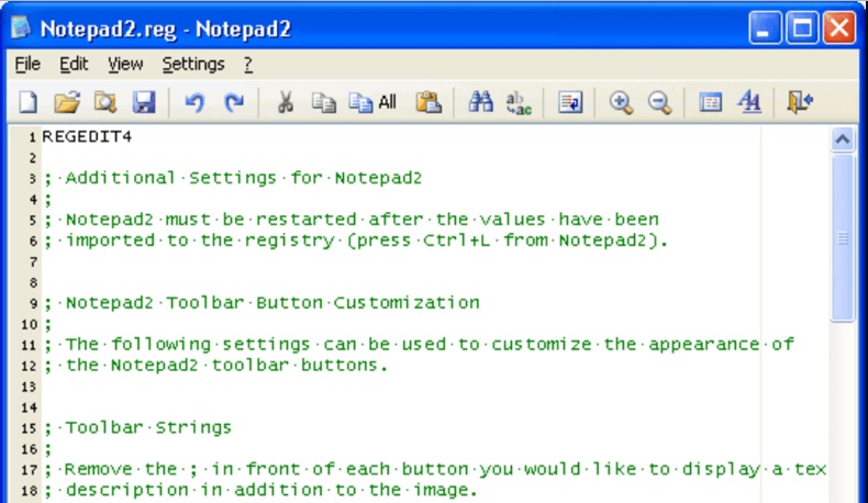 Notepad2. Firewall Block ome features Notepad.
