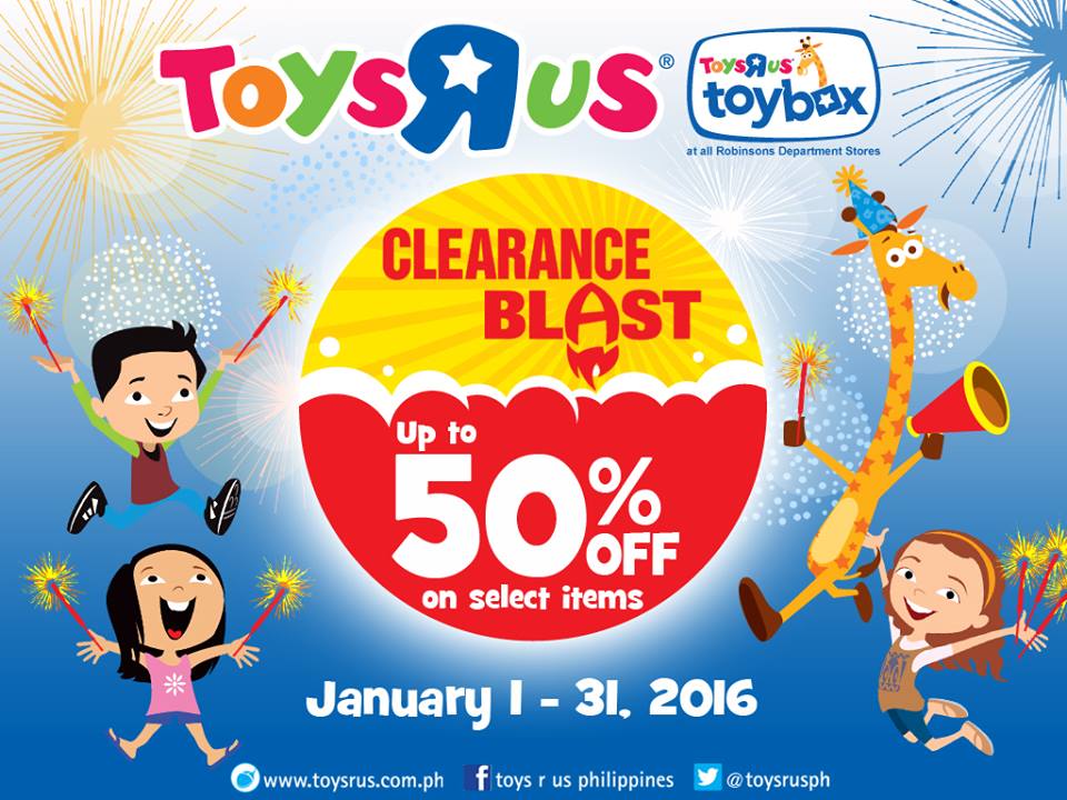 Manila Shopper: Toys R Us Toy Clearance SALE: January 2016