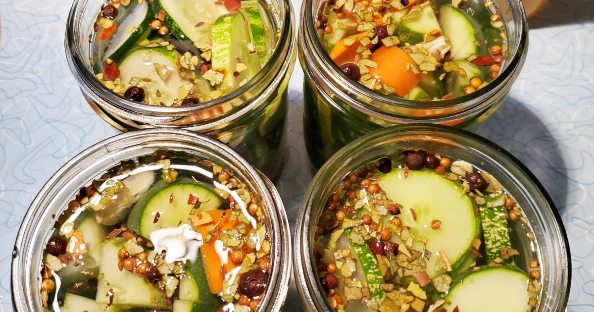 Refrigerator Pickled Vegetables