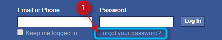 cara membuka facebook yang lupa password