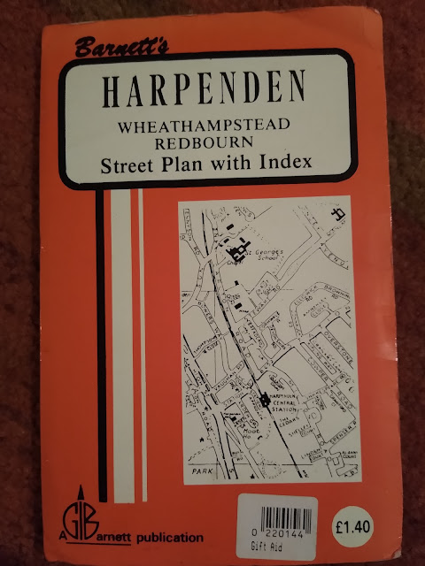 Harpenden, Psychogeography, Streetmap, Barnettt's, 