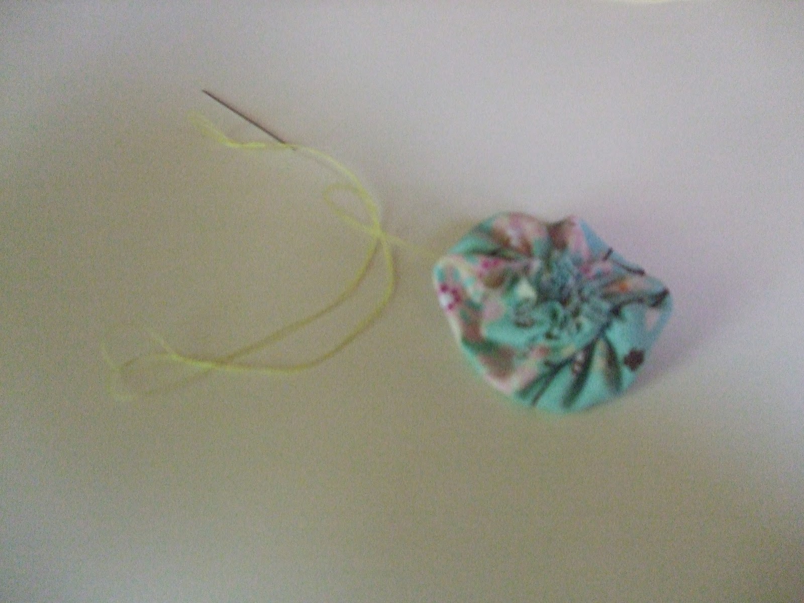 Multicolor - Handmade Fabric Flower Hair Clip 24