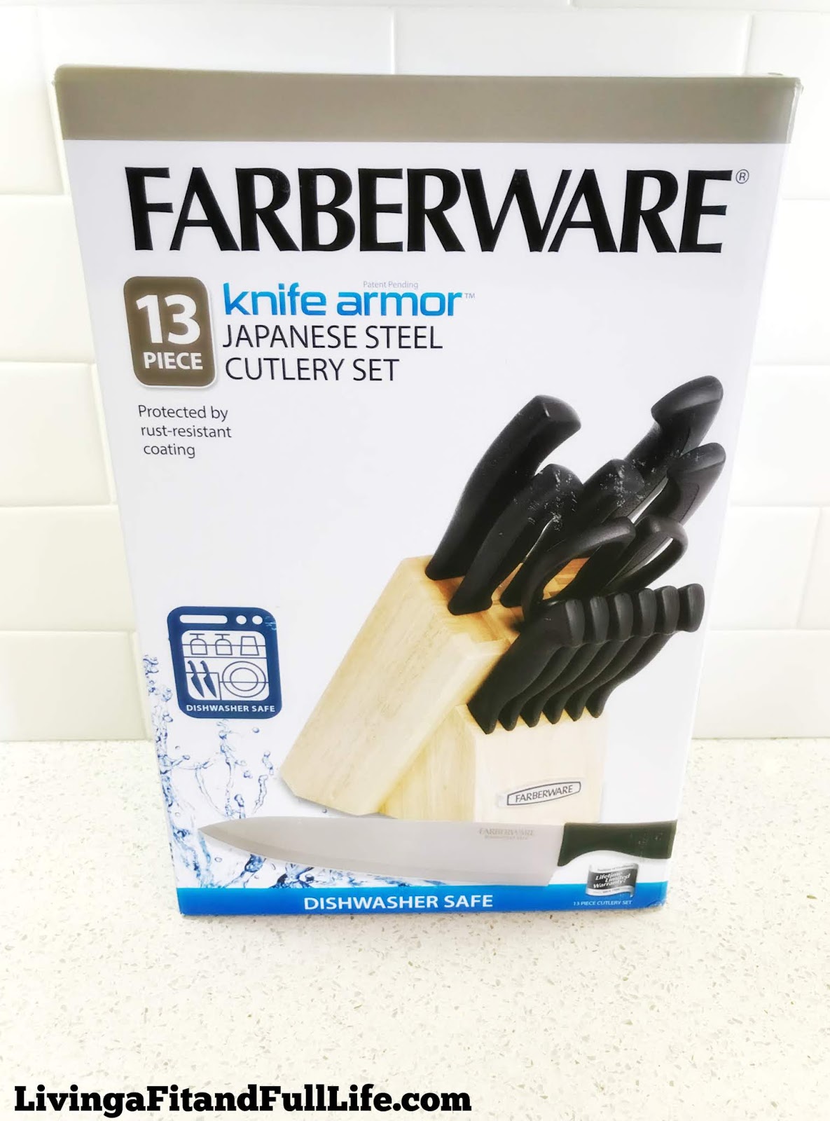 Living a Fit and Full Life Get Cooking with Farberware's Knife Armor