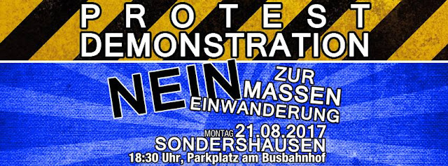 Sondershausen: Kriminalität stoppen - Demonstration in Sondershausen