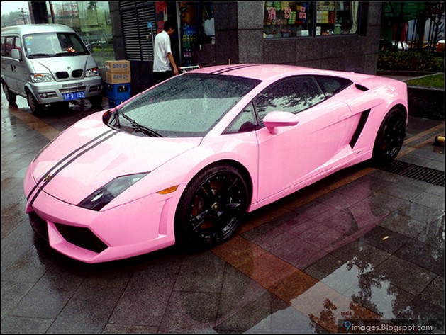 Lamborghini-gallardo, car, pink