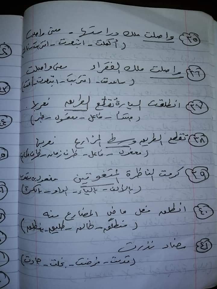 مراجعة لغة عربية للصف الخامس الابتدائى الترم الثانى.. اختيار من متعدد "منهج مارس" 35