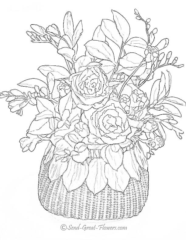 Flower Coloring Pages That You Can Print Top Coloring Pages